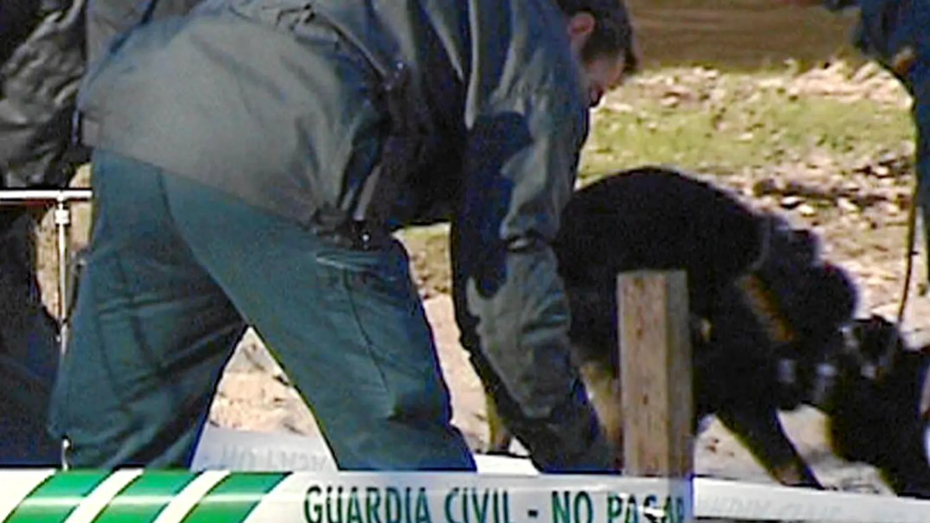 En las inmediaciones del río Guadarrama, la Guardia Civil halló unas gotas de sangre de María Piedad