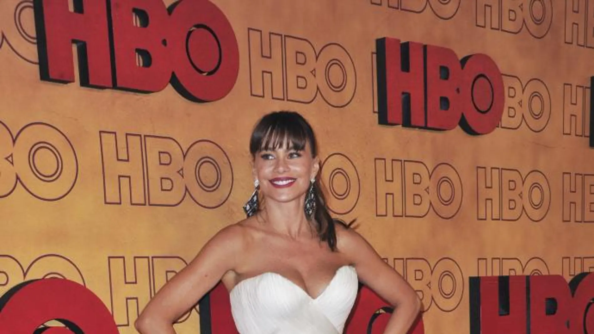Sofía Vergara en la fiesta de HBO celebrada en este mes en Los Ángeles
