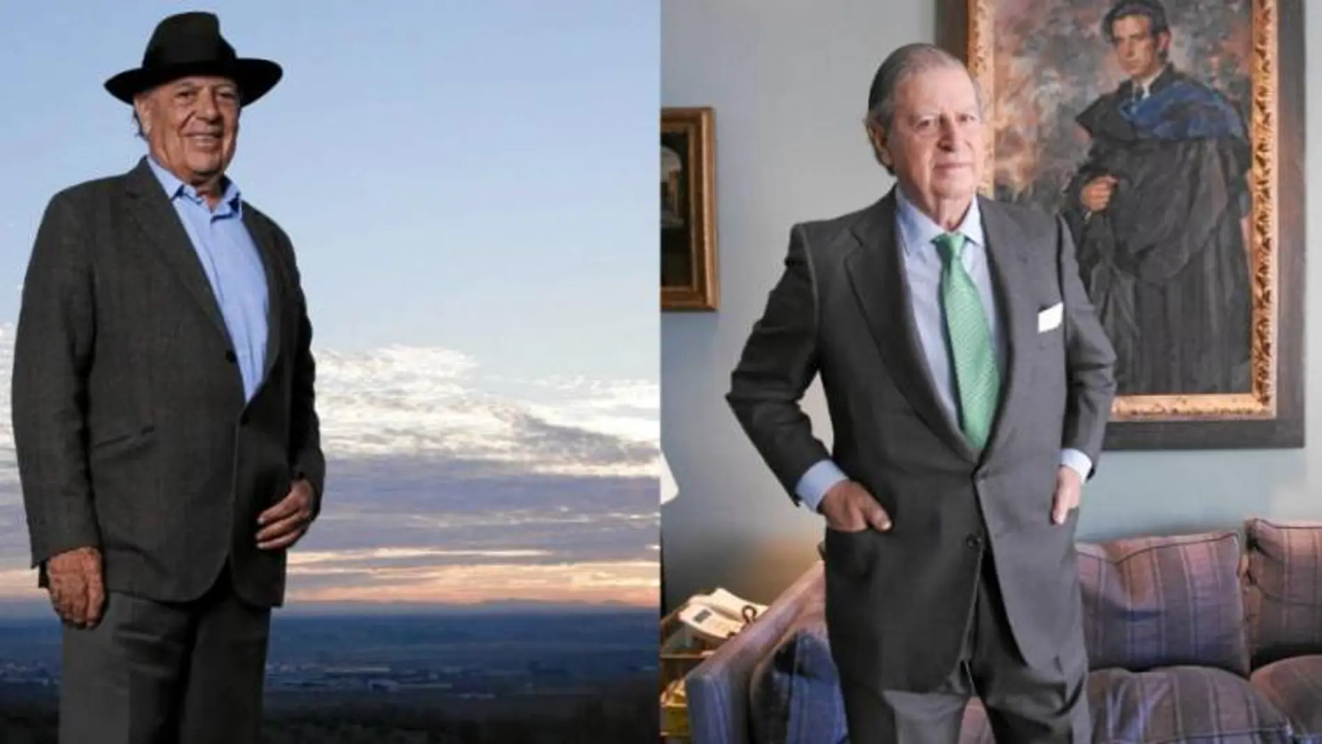 Carlos Falcó, marqués de Griñón y Fernando Falcó, marqués de Cubas