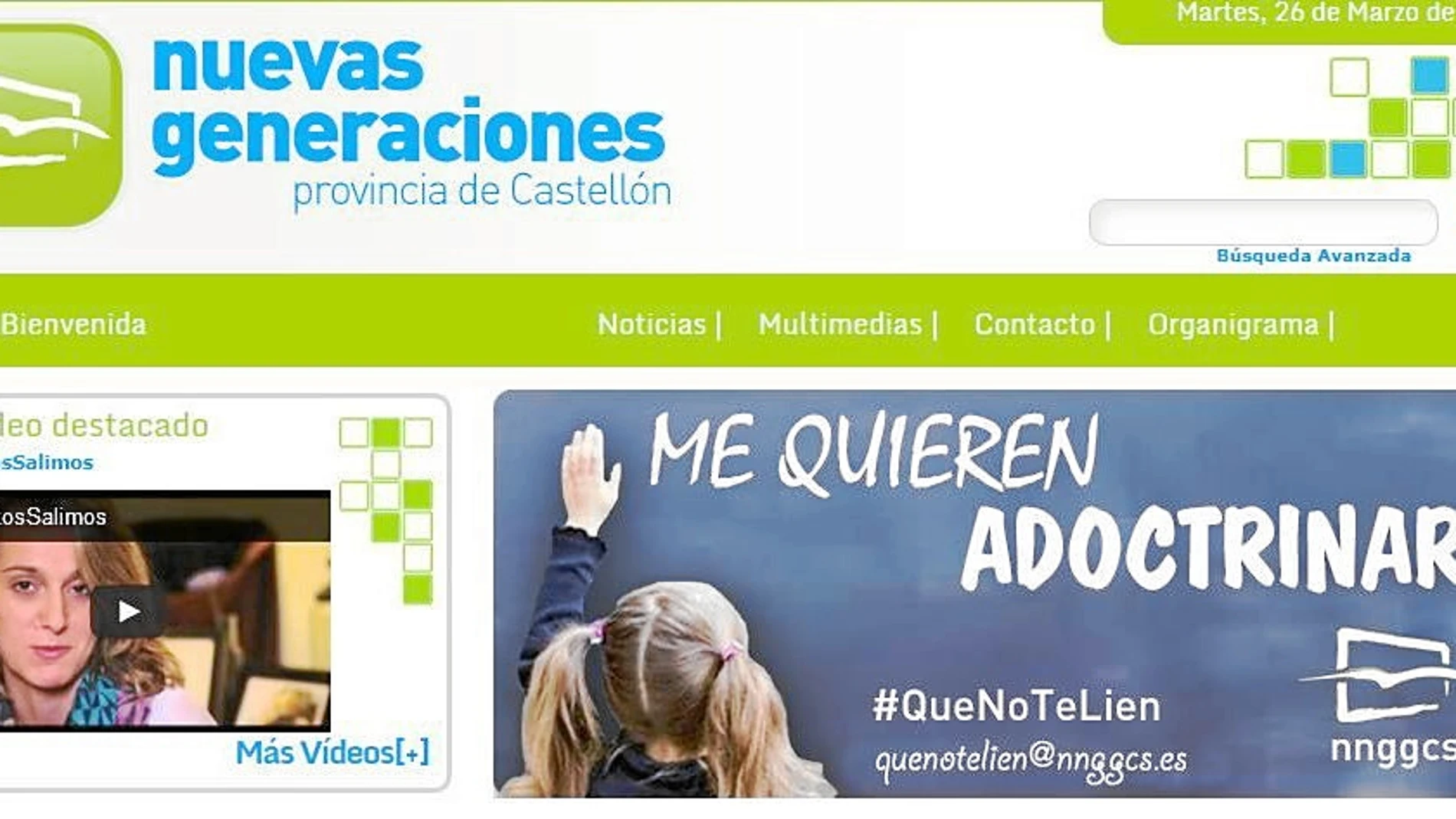 Sindicato y partidos de izquierda critican la campaña de NNGG