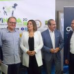 La consejera de Agricultura y Ganadería, Milagros Marcos, presentar la Feria «Ovinnova»