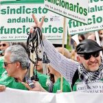 El Sindicato Andaluz de Funcionarios (SAF) ha llevado a menudo sus reivindicaciones a la calle