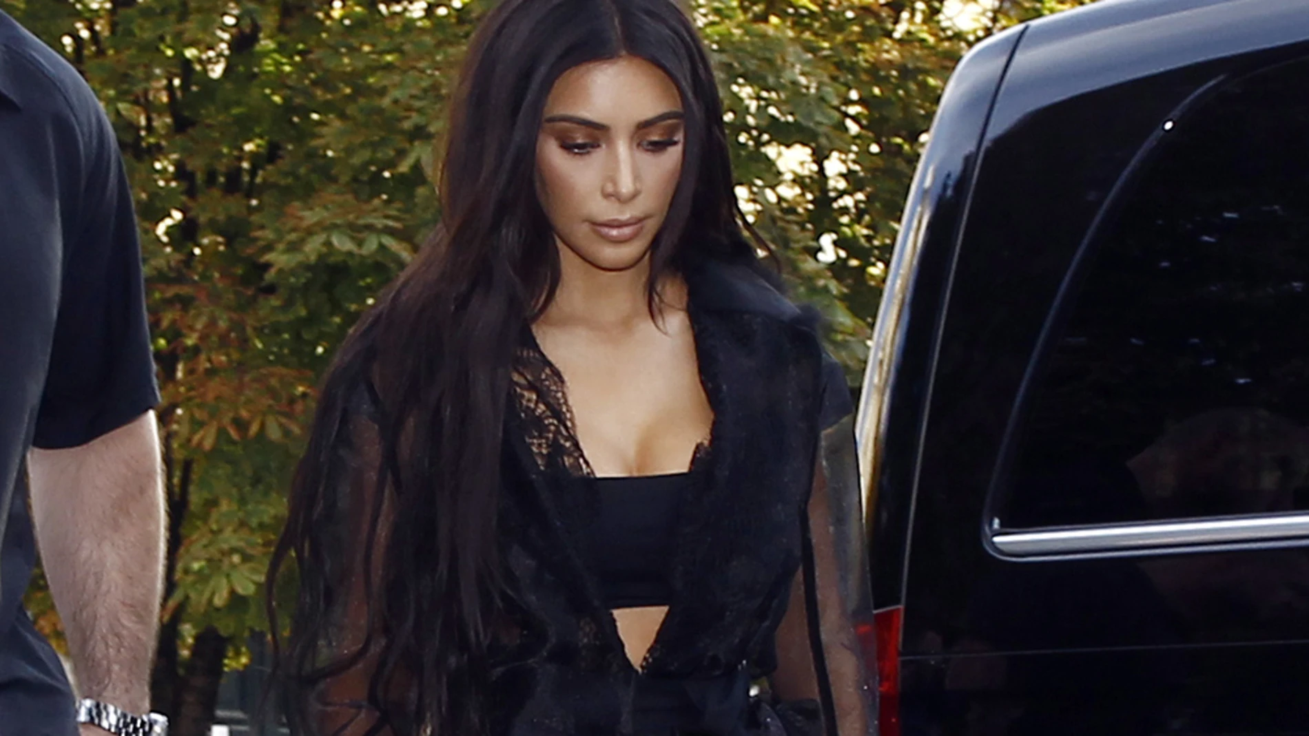 Kim Kardashian y su marido, Kayne West.