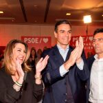Pedro Sánchez y Susana Díaz coincidieron en un acto del partido el pasado lunes en Granada / Foto: Efe