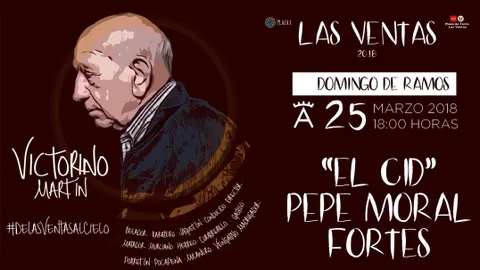 Cartel anunciador del Domingo de Ramos