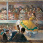 La obra «Baile flamenco» de Ricard Canals i Llambí
