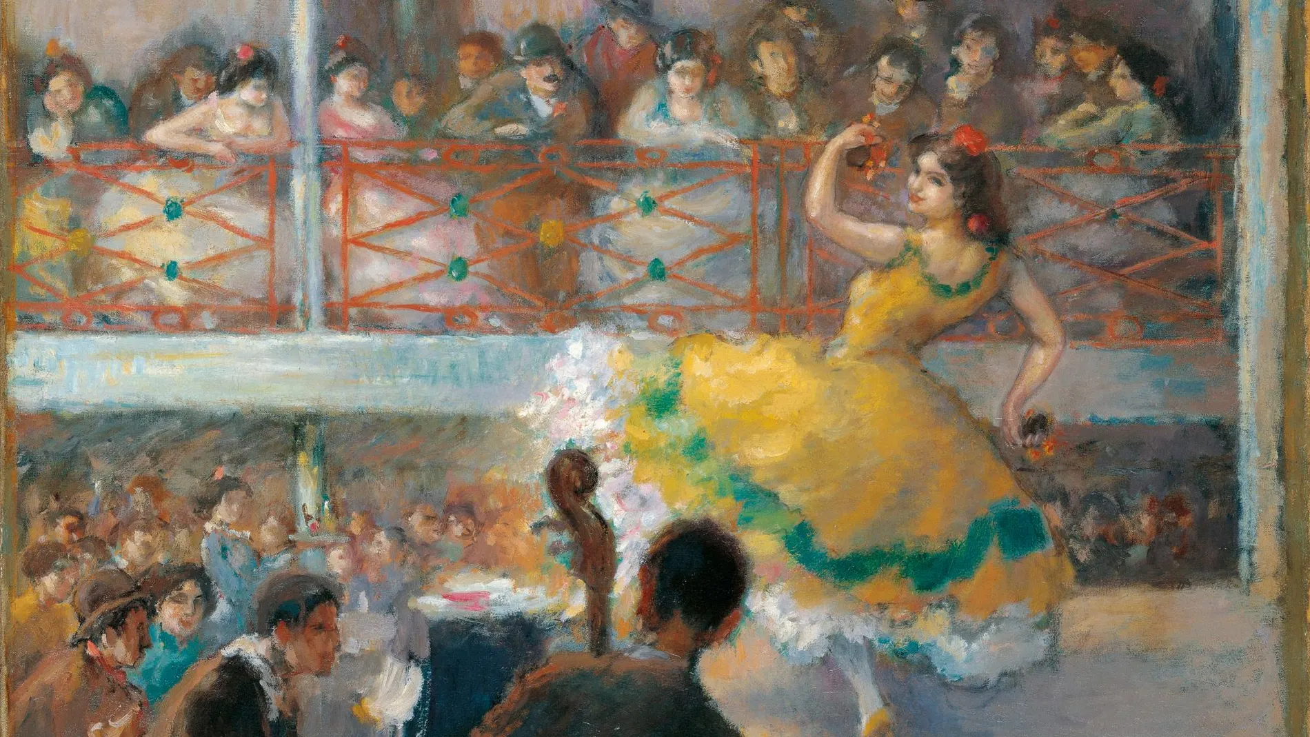 La obra «Baile flamenco» de Ricard Canals i Llambí