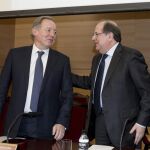 Herrera felicita al empresario burgalés Ernesto Antolín