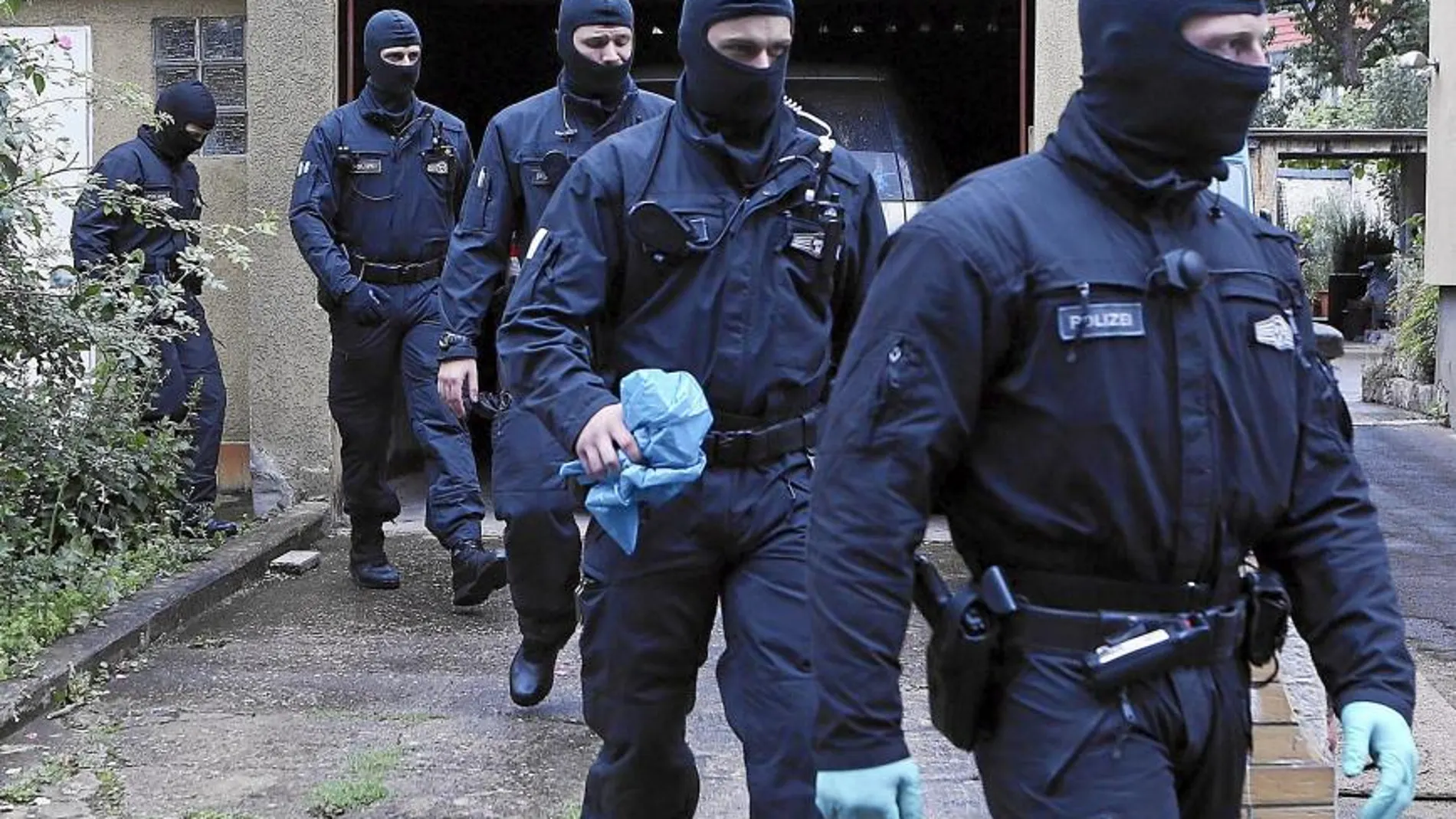Redada antiyihadista ayer en Hildesheim, donde se produjeron varios registros