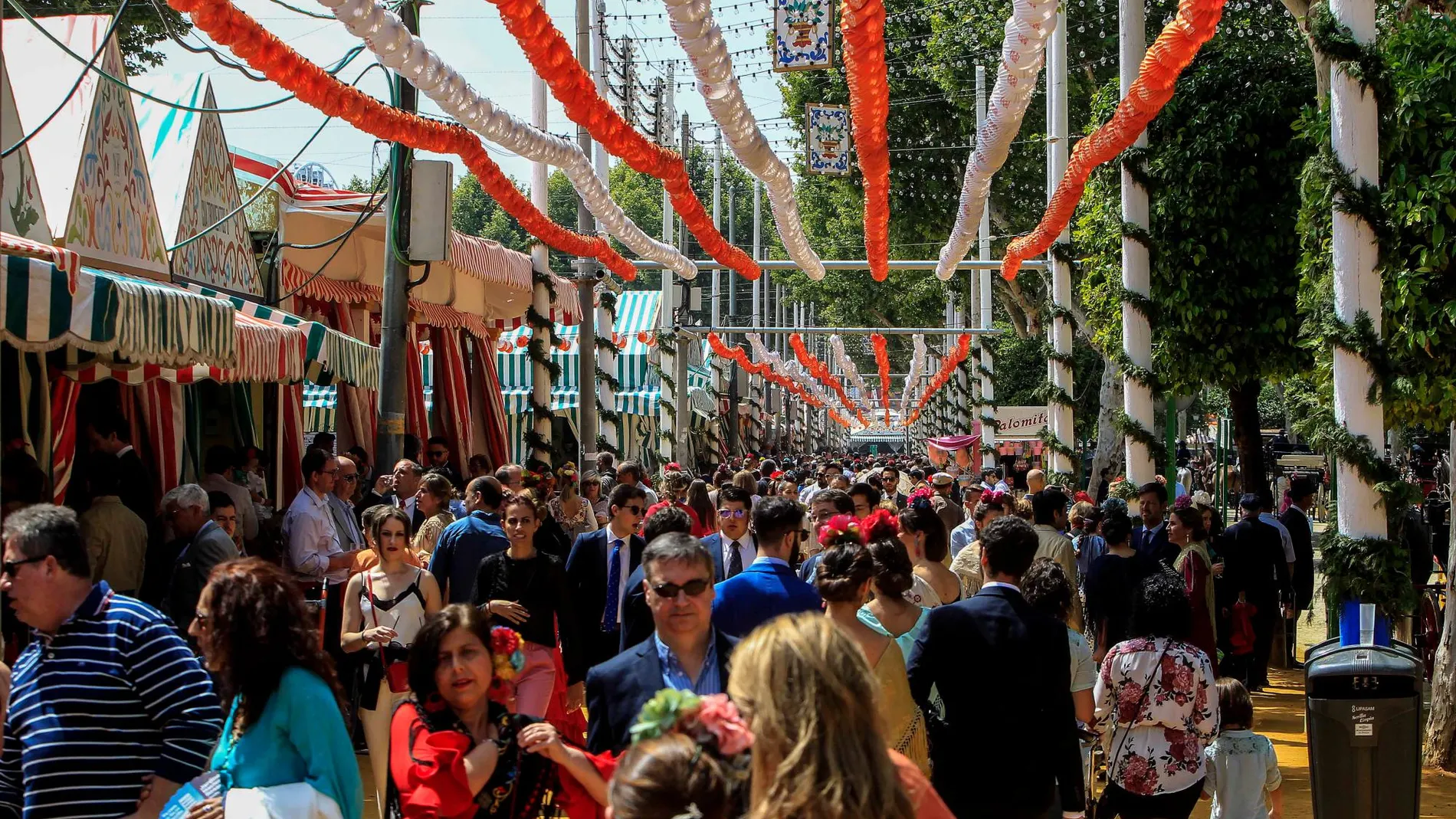 Imagen de archivo de la Feria de Abril de 2019 / Foto: Manuel Olmedo