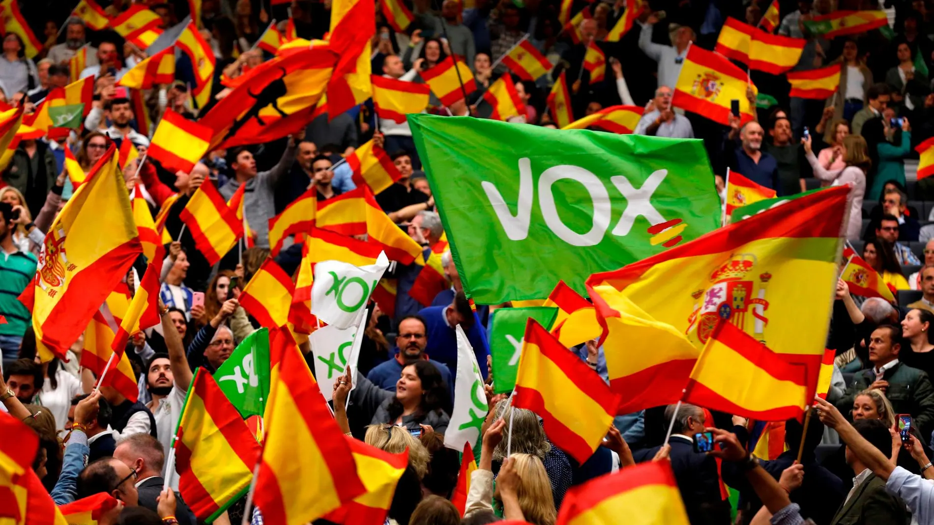 Los mítines de Vox han desbordado todas las previsiones de aforo