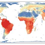 Uno de los mapas incluidos en el estudio