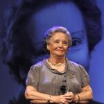 La actriz María Galiana tras recibir el Premio Ciudad de Sevilla del Festival de Cine Europeo (SEFF)