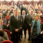 Óscar Puente, Julia González, Luis Velez, Jesús Julio Carnero y María José Salgueiro celebran el Día de la Policía