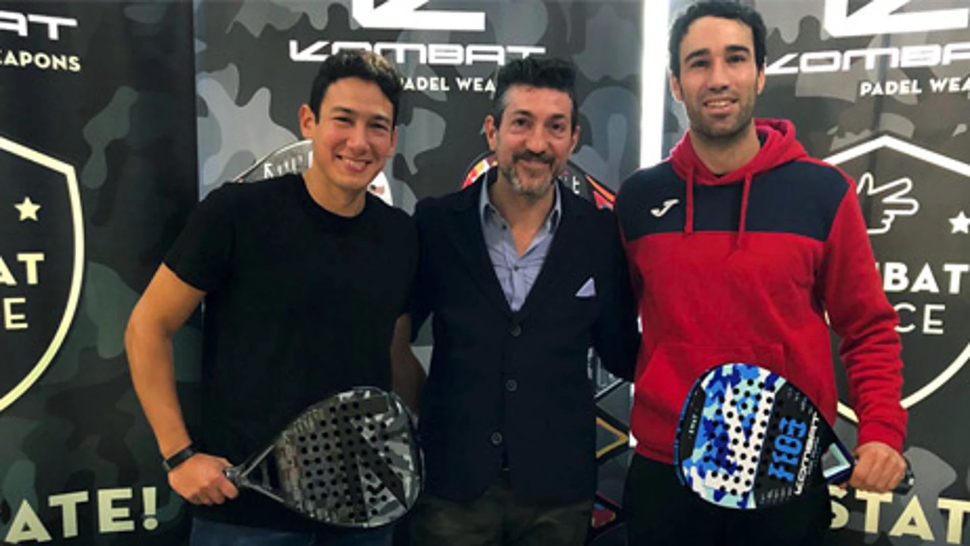 Uri Botello y Javi Ruiz renovación Kombat Padel