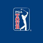 Logo PGA Tour fondo azul
