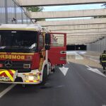 Los bomberos en el túnel de la M-13/Ep