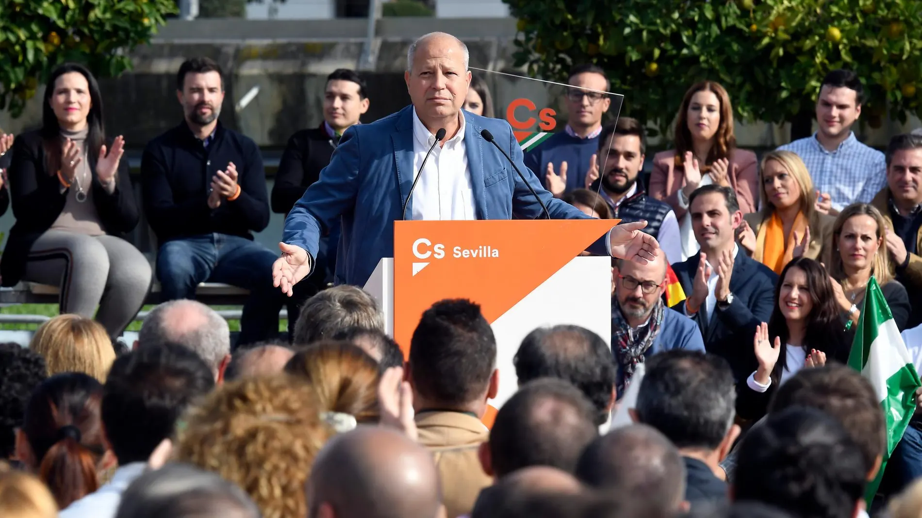 El número 1 de Ciudadanos por Málaga, Javier Imbroda, y diputado electo del Parlamento andaluz para la XI Legislatura / Foto: Ke-Imagen