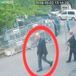 Ayer se difundieron nuevas imágenes de Jamal Khashoggi entrando en el consulado / Ap