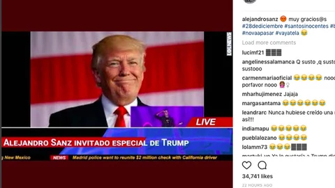 La 'inocentada' que ha perturbado las apacibles vacaciones extremeñas de Alejandro Sanz