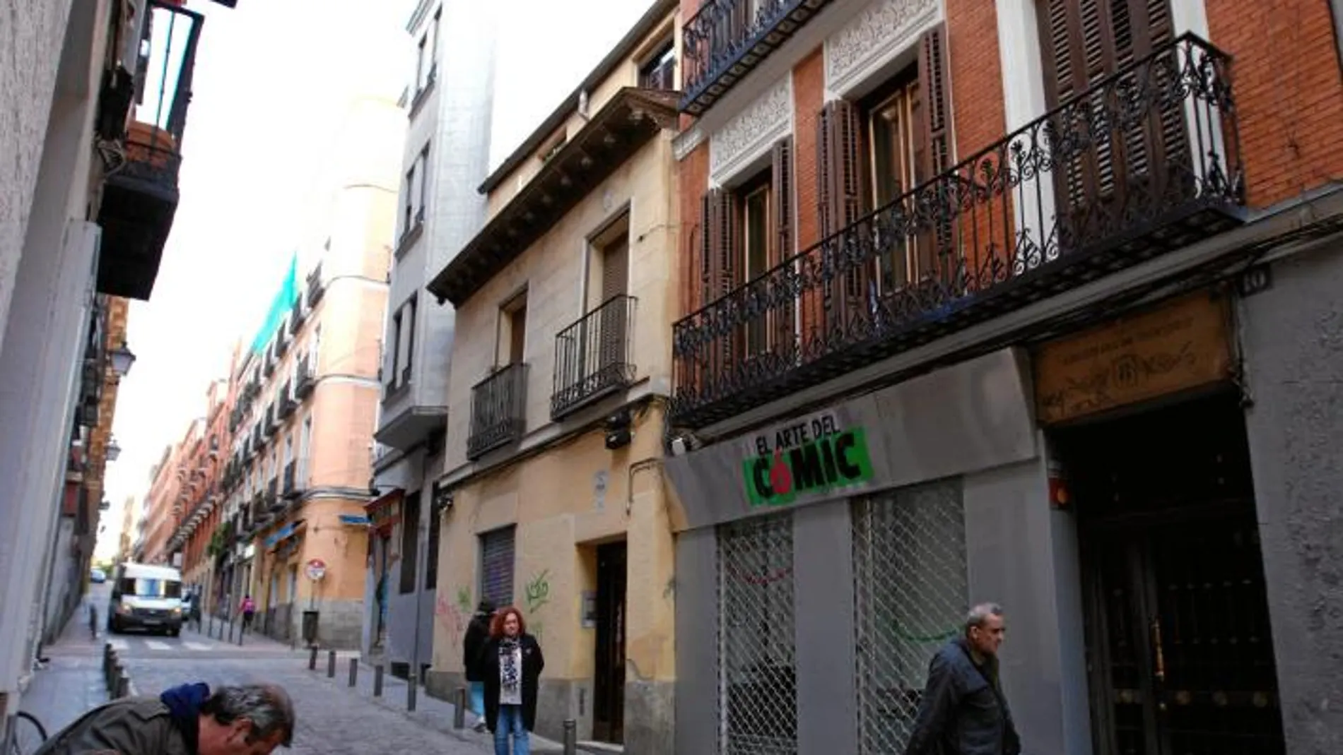 Los hechos ocurrieron en el cuarto piso de la calle Acuerdo, 10