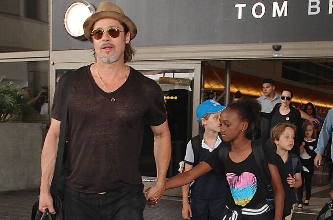 Brad Pitt ve por primera vez a sus hijos tras su separación de Angelina Jolie