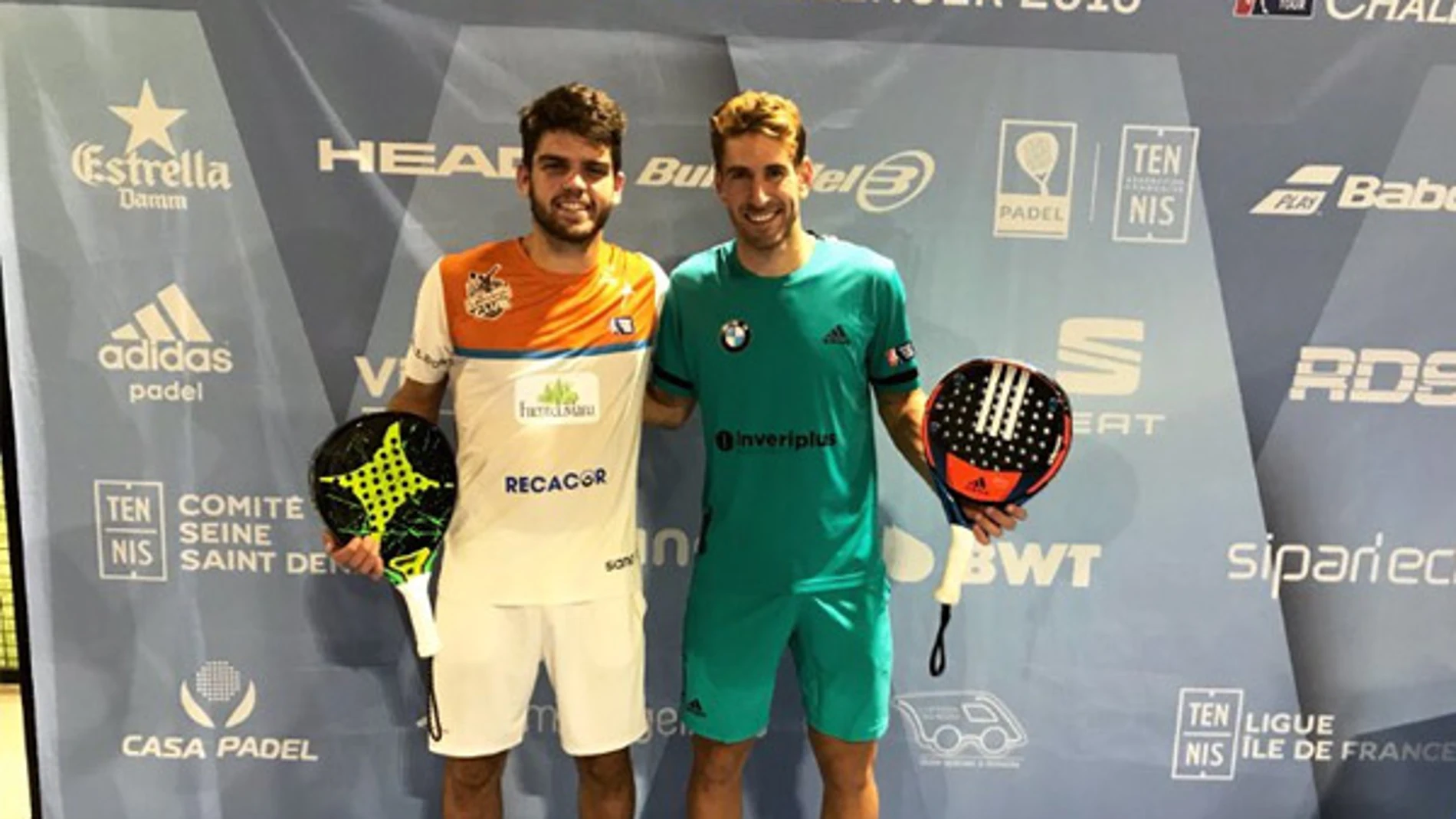 Javi Garrido y Álex Ruiz