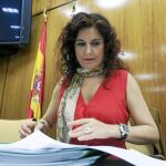La consejera de Hacienda y Administración Pública, María Jesús Montero