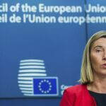 La alta representante de la Unión Europea (UE) para la Política Exterior, Federica Mogherini