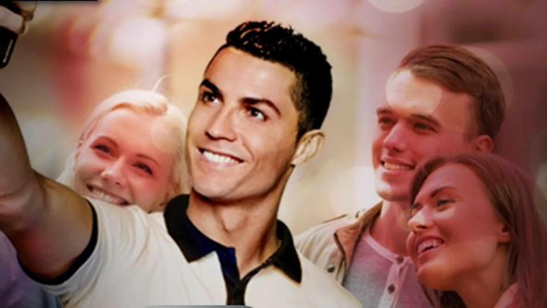 Hazte un selfie con Ronaldo