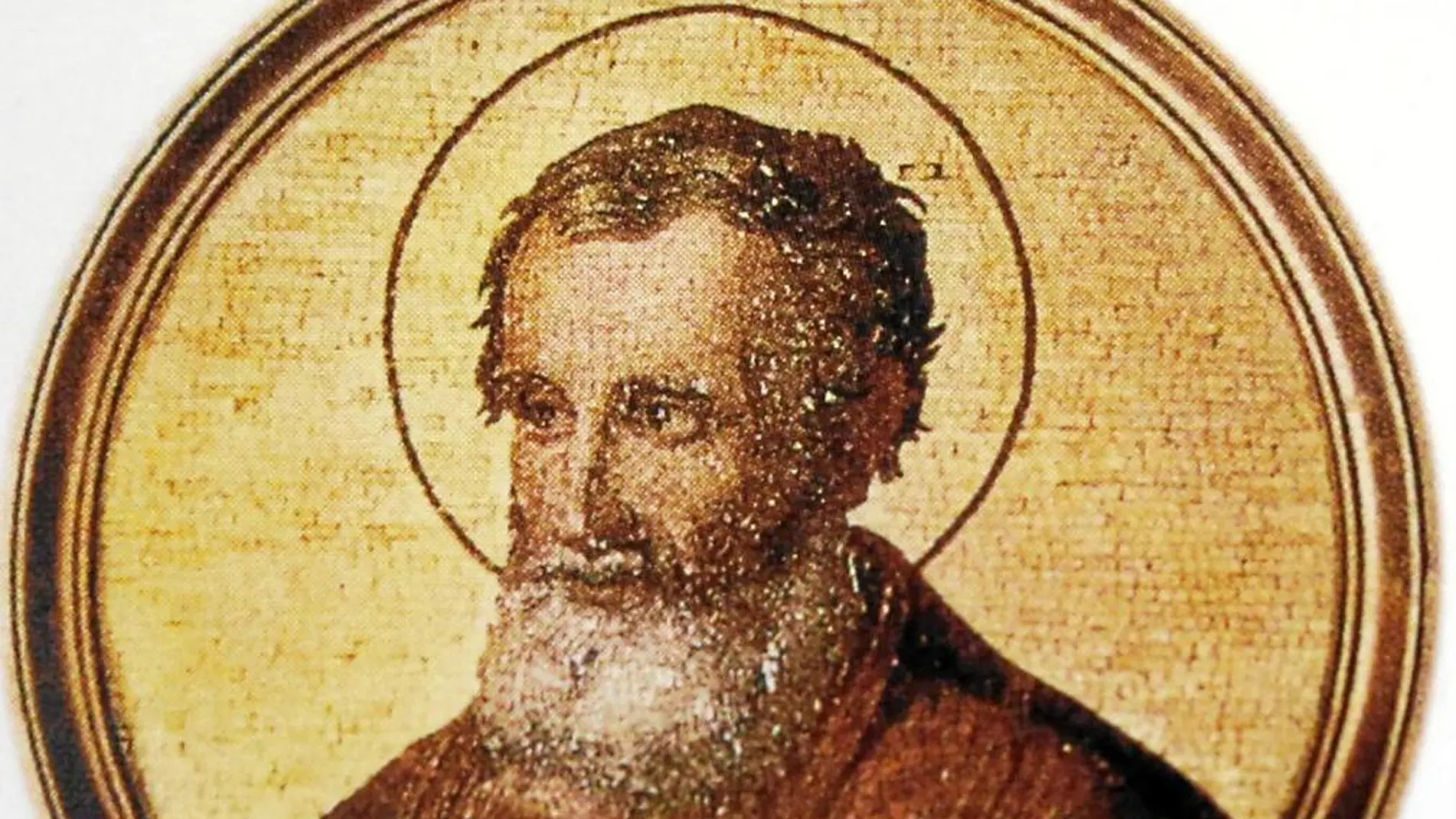Imagen de Celestino V, el único Papa que había renunciado al cargo de Sumo Pontífice antes de que lo hiciera Benedicto XVI