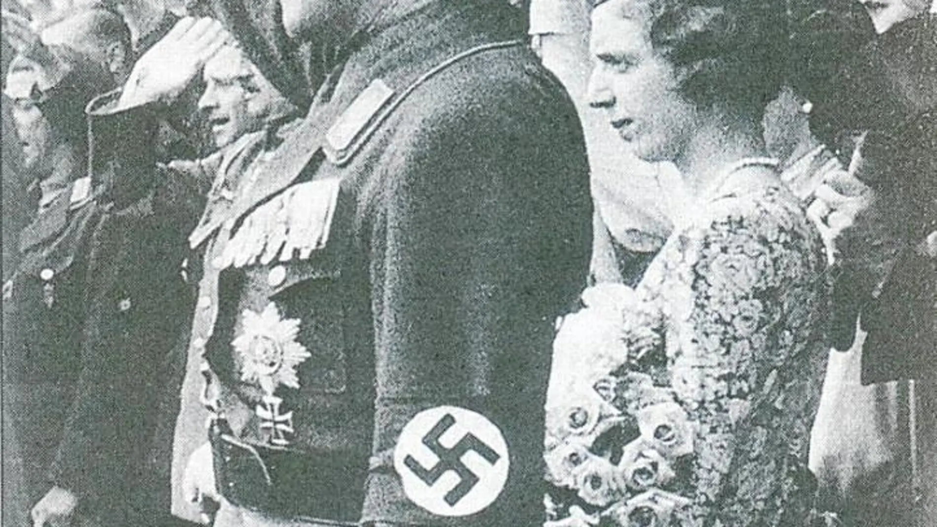 Mafalda de Saboya, junto a su esposo, Felipe de Hesse-Kassel
