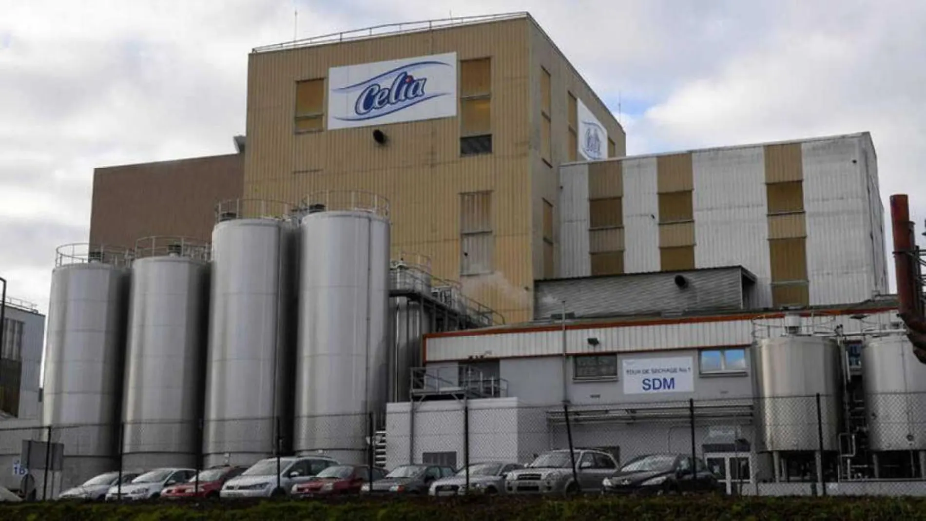 Imagen de la fábrica de Lactalis