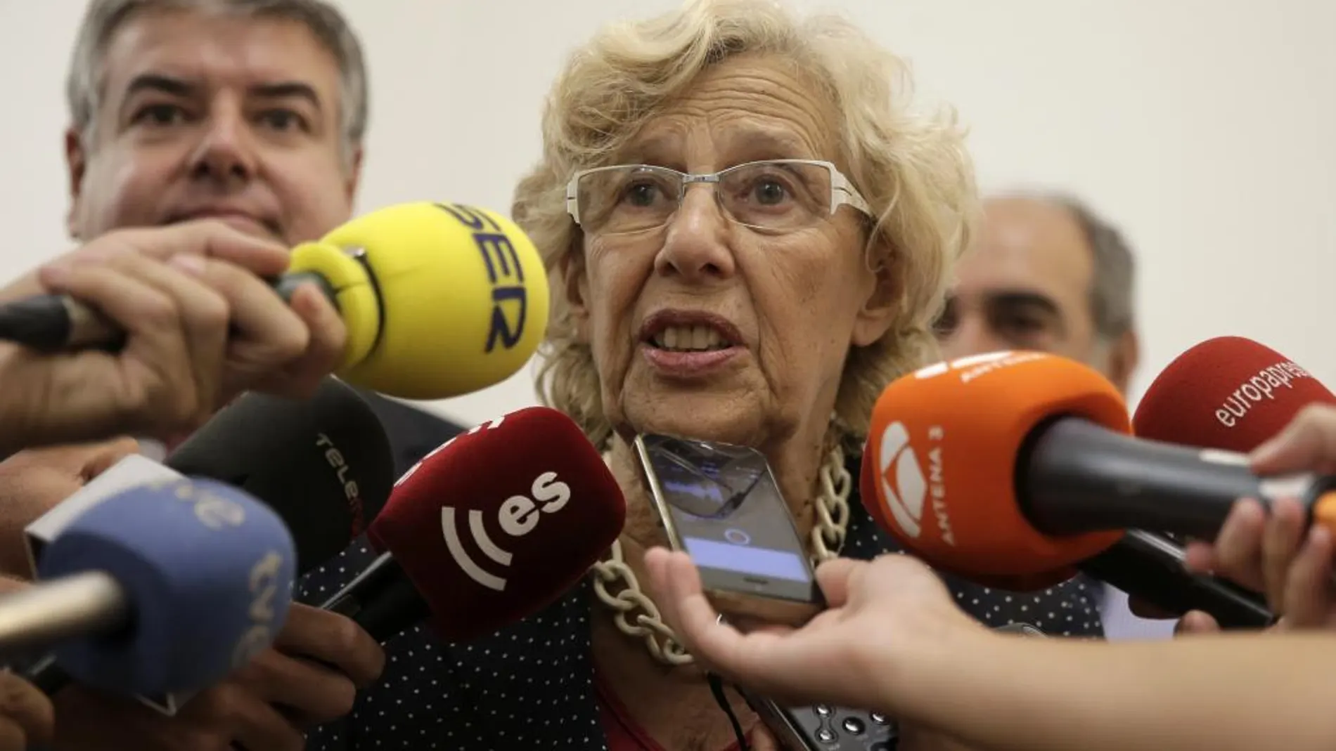 La alcaldesa de Madrid, Manuela Carmena