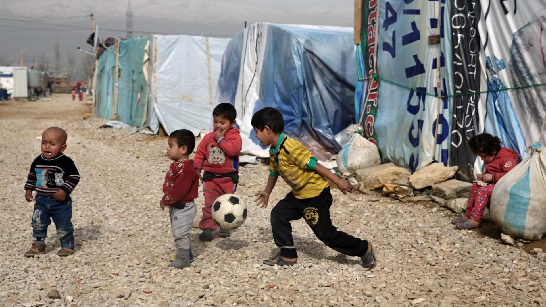 Entre 2005 y 2015 el número de niños refugiados se duplicó.