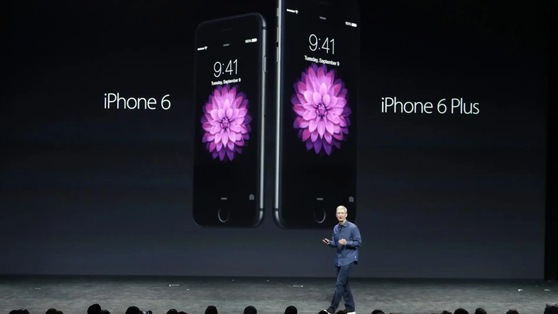 Acto de presentación del iPhone 6 en 2014