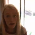Momento en el que Macey Wright, de 14 años, recibe la buena nueva