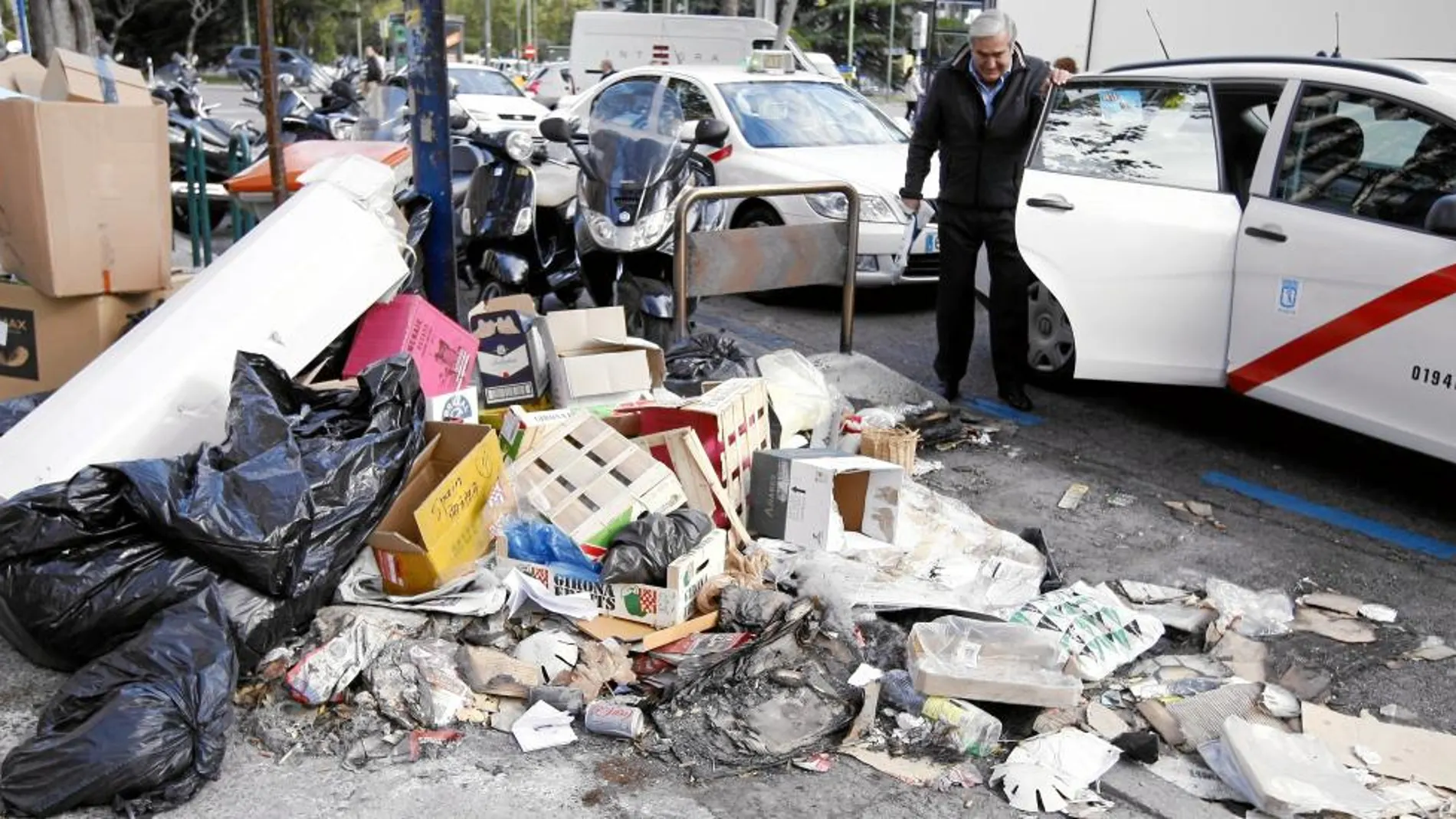 La última huelga de basuras dejó más de mil toneladas de basura acumulada