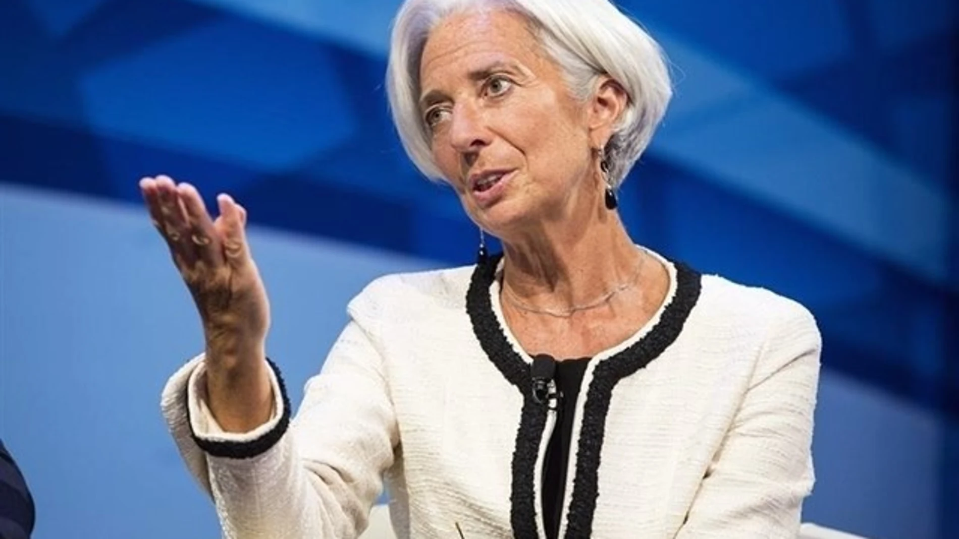 La directora gerente del Fondo Monetario Internacional (FMI), Christine Lagarde