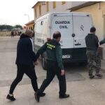 Momento de la detención/Guardia Civil