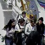 Fotografía facilitada por la Policía Nacional del "clan de las bosnias", las cinco carteristas más activas del metro de Madrid.
