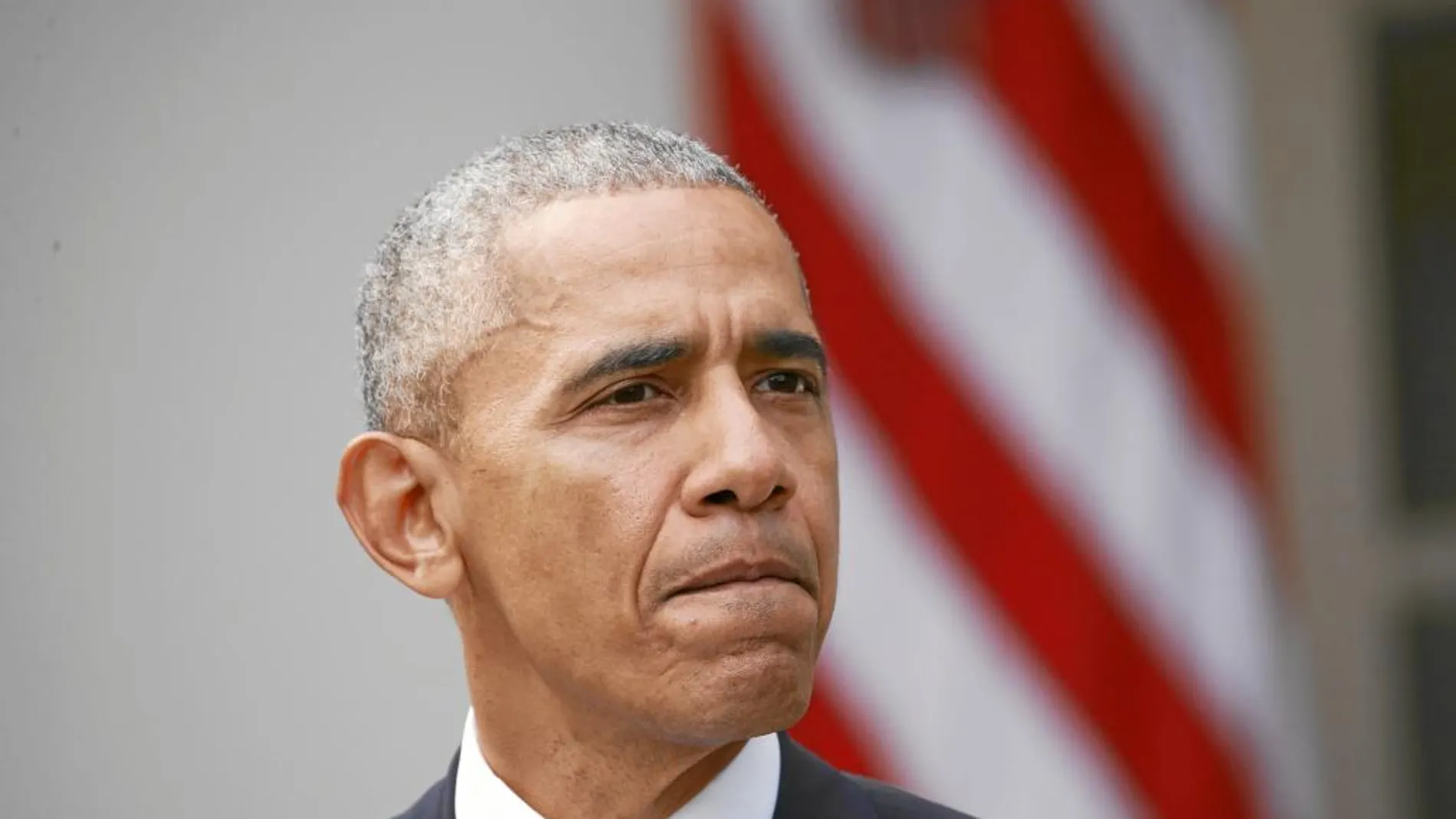 El presidente norteamericano, Barack Obama, ofreció ayer su primer discurso en la Casa Blanca tras la victoria del candidato republicano