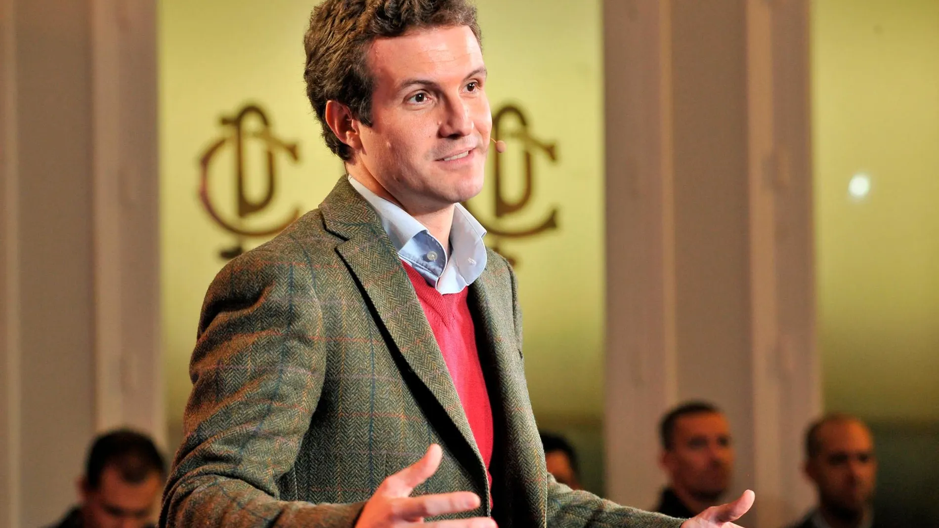 El presidente del PP, Pablo Casado, durante el acto de presentación de los candidatos de Castilla-La Mancha/Foto: Efe