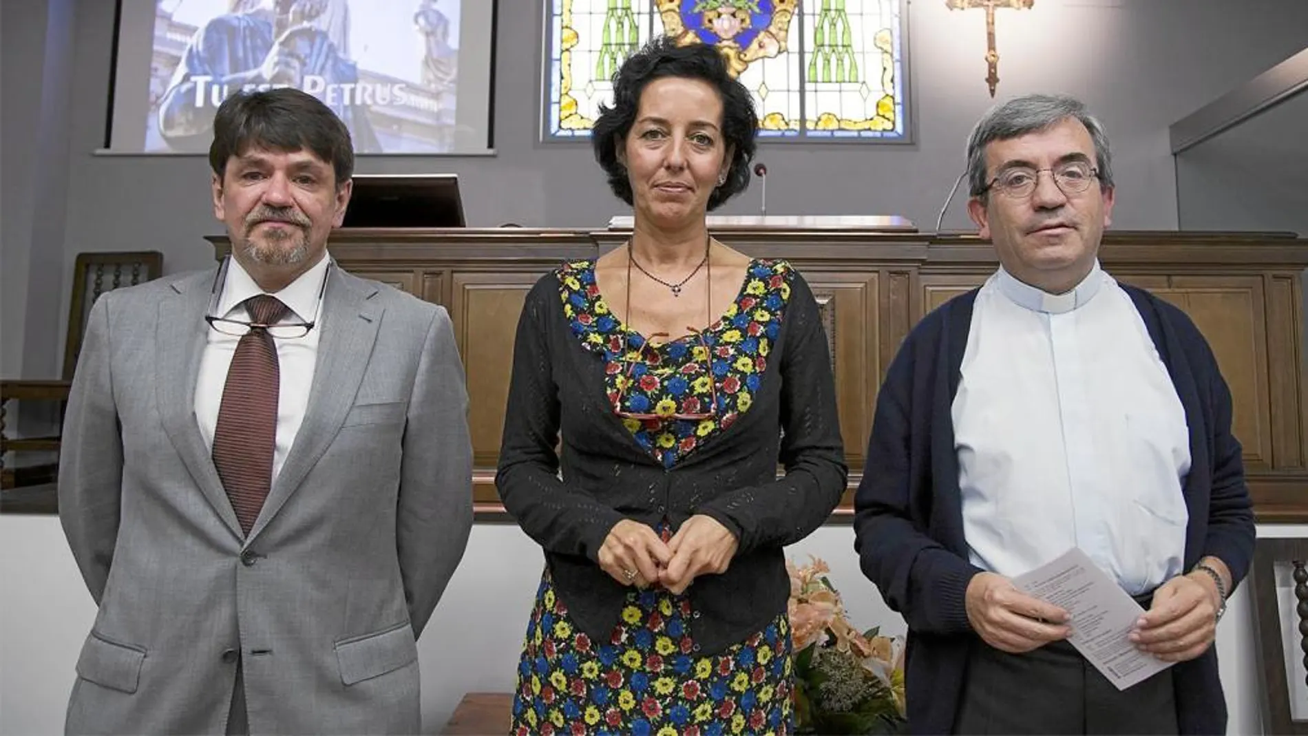 Mauricio Traeger, Mercedes Cantalapiedra y Luis Argüello presentan el III Encuentro Bloqueros con el Papa que arranca mañana en Valladolid