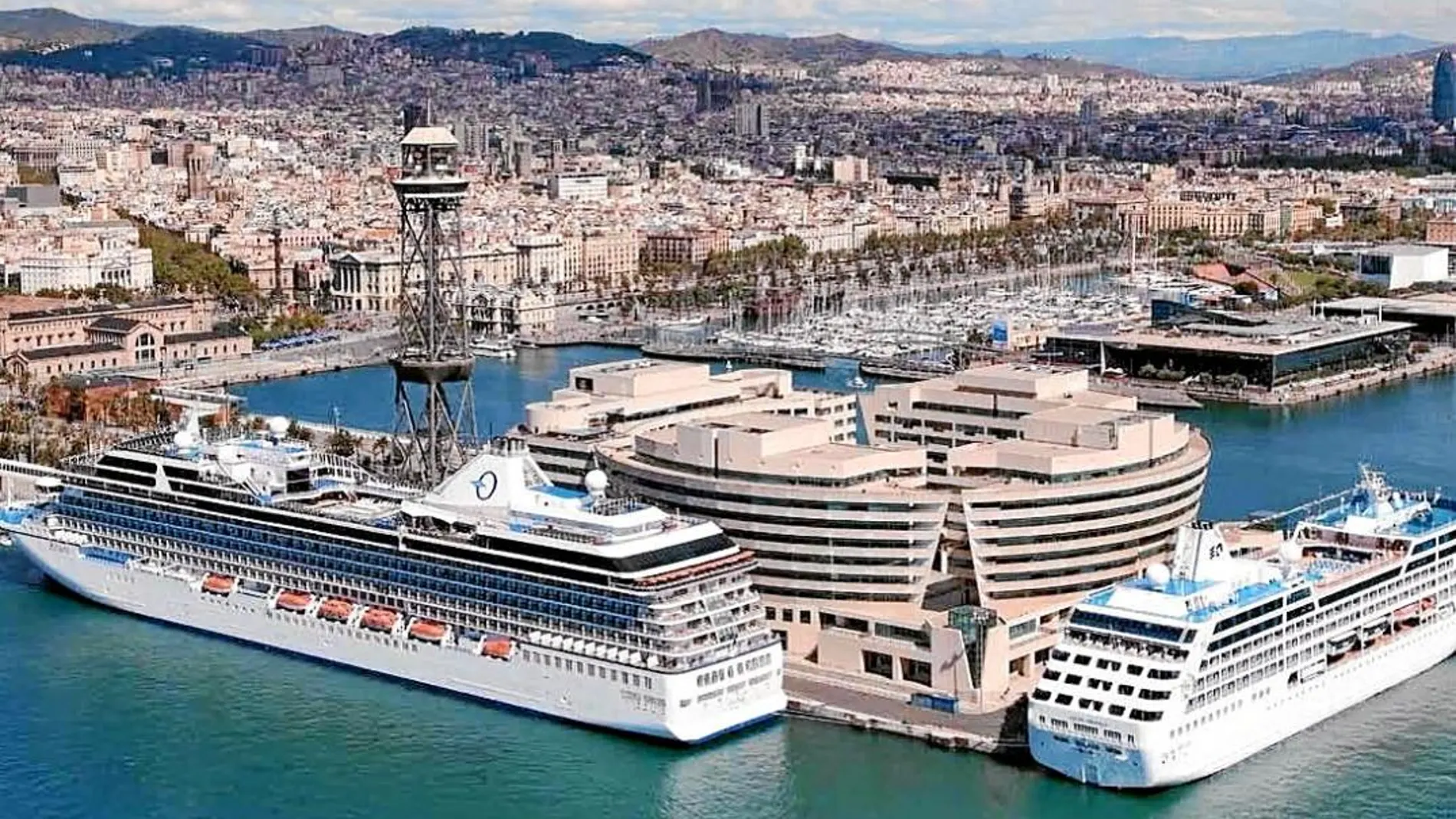 Barcelona recibió en 2007 unos 2,7 millones de cruceristas.