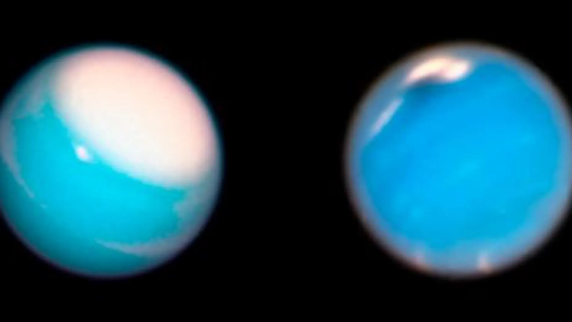 Urano y Neptuno, fotografiados por el Hubble / ESA