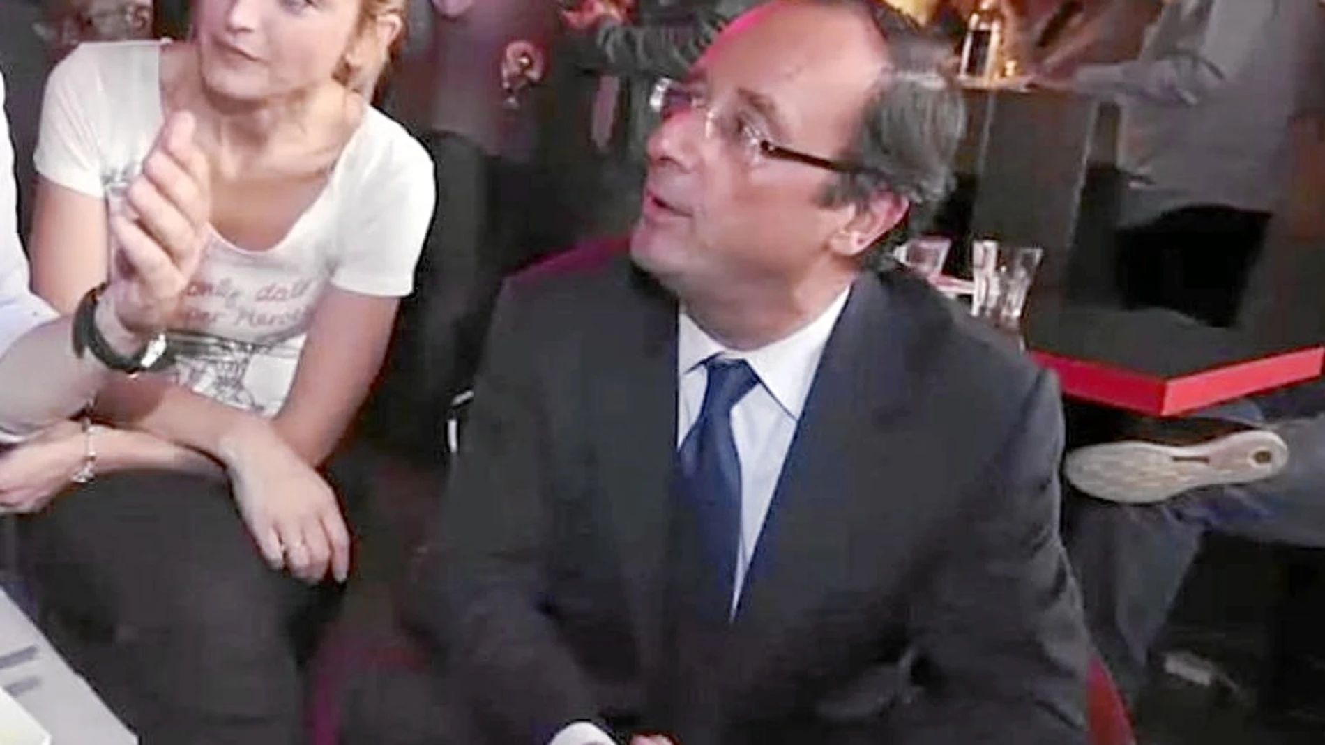 Francoise Hollande y Julie Gayet, en la única fotografía en la que se les ve juntos desde 2011