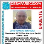 Anciano desaparecido en Marchena / Foto: La Razón