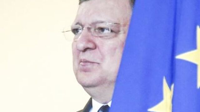 Barroso, en la sede de la UE en Bruselas