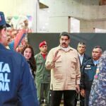 Maduro asiste a una ceremonia de graduación de la Policía Nacional Bolivariana, en Caracas
